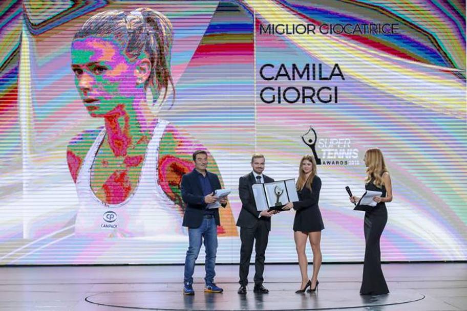 12 - Camila Giorgi miglior giocatrice italiana dell’anno